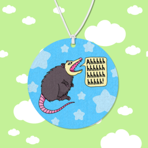 Ahh Anxiety Possum Air Freshener