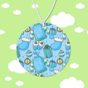 Cozy Blue Christmas Air Freshener