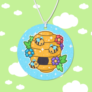 Bumbly Bees Honey Homes Air Freshener