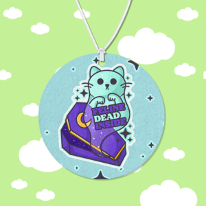 Feline Dead Inside Air Fresheners