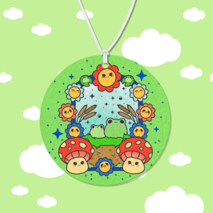 Frog Paradise Air Freshener