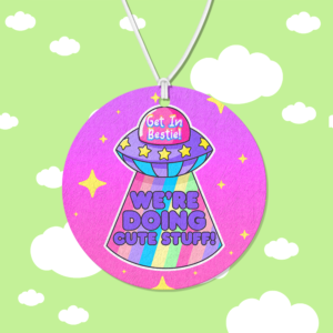 Get In Bestie Air Freshener